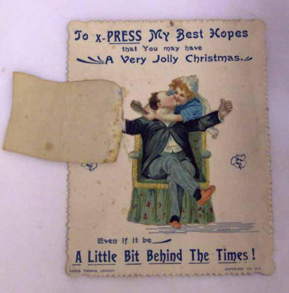 1922.483 Christmas card, 19th century