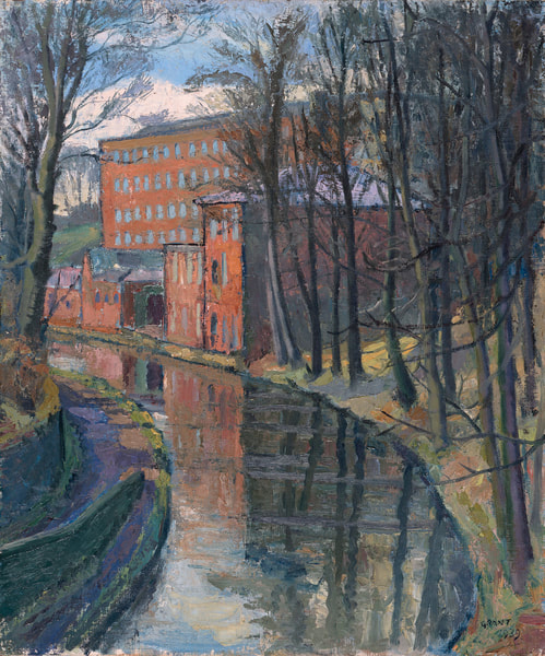 1947.40, Ian Grant, Cheshire Mill, 1939, oil on canvas