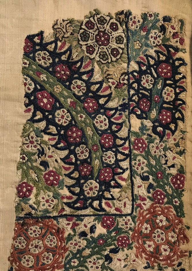 1929.423 Embroidered muslin, Greek, date unknown